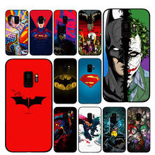 Супермен Бэтмен для samsung Galaxy S10 S10E S8 Plus S6 S7 Edge S9 S10e Plus Note 8 9 чехлы для телефонов 2024 - купить недорого