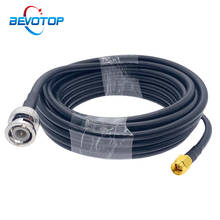 RG58 Cable BNC Male to SMA Male Plug RG-58 50 Ohm RF Extension Cable Connector Adapter RF jumper Pigtail 0.5M 1M 2M 5M 10M 20M 2024 - buy cheap