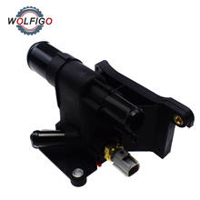 WOLFIGO-termostato refrigerante para motor, Sensor LF941517Z para Mazda 3, 5, 6, CX-7, 2,0, 2,3, 2.5L, 2006-2013, LF941517Z, LF94-15-17Z 2024 - compra barato