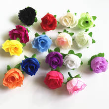 WedFavor 100pcs 3cm Artificial Small Tea Rose Bud Flower Heads Silk Flowers For DIY Hair Accessories Garment Wedding Decoration 2024 - buy cheap