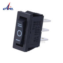 DPDT ON OFF ON (ON) OFF (ON) 3 Position T120 Snap in Momentary Mini 6A 250V 3 Position Rocker Switch 2024 - buy cheap
