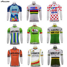 Multi Types Hot New Classical Retro Pro Team Maillot Cycling Jersey Customized Orolling Tops 2024 - buy cheap