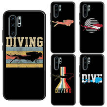 Capa de mergulho subaquática para snorkeling, p smart z p10 p20 lite p30 p40 pro mate 20 10 lite 30 pro coque 2024 - compre barato