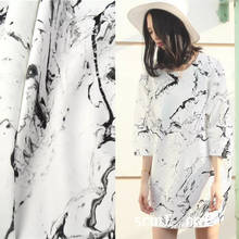 Chinoiserie Printed Stretch Space Cotton Fabric Abstract Air Layer DIY Decor Coat Cheongsam Skirt Dress Clothing Designer Fabric 2024 - buy cheap