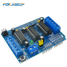 L293d proteção de controle do motor, placa de expansão de acionamento do motor para arduino 2024 - compre barato