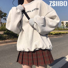 Harajuku Women's Hoodie Large Size Letter Print Long Sleeve Friends Hoodie Pullover 2019 Casual Korean Sweatshirt Top 2024 - buy cheap