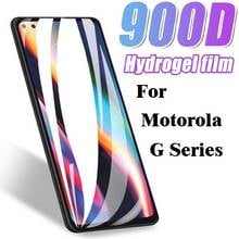 Transparent For Motorola G Stylus 2021 Case Hydrogel Film Soft Clear TPU Moto G Stylus Screen Protector 2024 - buy cheap