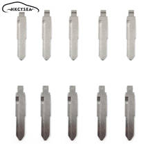 HKCYSEA 10 unids/lote hoja de llave de control remoto KD tipo #14 de Metal sin cortar para Isuzu Key Blade NO. 14 2024 - compra barato