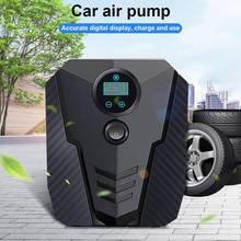 Portable Car Air Pump Compressor Digital Tire Inflator Air Pump DC 12V Auto Air Pump For Car Motorcycle LED Light Tire Pump 2024 - buy cheap