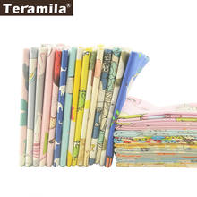 Teramila medidor de tecido 100% algodão, desenho animal, design telas por metro, diy, patchwork, bebê, lençol, artesanato, tecido 2024 - compre barato