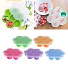 7 Grid Baby Food Container Infant Fruit Breast Milk Storage Box Freezer Tray Crisper 2024 - buy cheap