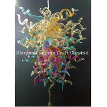 C28-Free Shipping Best Wedding Decor Glass Link Chandelier 2024 - buy cheap