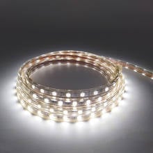 220V 240V SMD 5050 led strip flexible light 5m 10m 15m 20m 25m warm white/white/blue Power plug 60leds/m waterproof led Strips 2024 - buy cheap