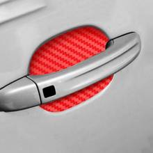 4 шт., защитные наклейки на дверные ручки автомобиля 2024 - купить недорого