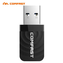 Comfast WiFi Adapter AC1300Mbps USB3.0 Dongle Wireless 5GHz/2.4GHz Dual Band 802.11AC Wi-Fi USB for PC/Desktop/Laptop Windows 2024 - buy cheap