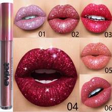 Evpct-pintalabios de Metal líquido, brillo de labios Sexy, resistente al agua, Color rojo, maquillaje de labios, 1 ud. 2024 - compra barato