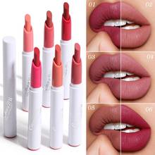 NEW CmaaDu Matte Moisturizing Waterproof Lipstick Pen Not Easy To Discolor Non-stick Cup Long-lasting Portable Lipstick TSLM2 2024 - buy cheap