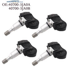 Sistema de control de presión de neumáticos TPMS, accesorio para Nissan Infiniti 433MHz 40700-3JA0B 407003JA0B 40700-3JA0A 407003JA0A, 4 piezas 2024 - compra barato