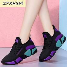 Spring Women's Casual Shoes Breathable Mesh Shoes Thick-soled Sneakers Women New Fashion Mesh Sneakers Vulcanized Shoes Women 2024 - buy cheap