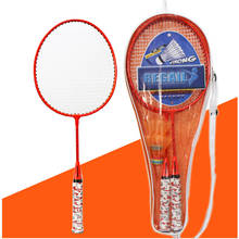 Badminton raquete de badminton e badminton para adolescentes, 2 peças, para treinamento ao ar livre em instituição de treinamento escolar com 2 bolas 2024 - compre barato