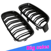 1 пара глянцевая черная передняя решетка/решетки почек для BMW 3-Series F30 F31 F35 2012-2017 автомобильный Стайлинг 2024 - купить недорого