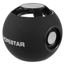 Hopestar H46 Rounded Design Bluetooth Speaker Three Shock Film Wireless Outdoor Mini Subwoofer Handsfree Stereo Loudspeakers(Bla 2024 - buy cheap