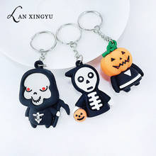Halloween Ghost Festival Creative Keychain Girl Pack Car Key Halloween Pendant Children Pumpkin, Skeleton Gift 2024 - buy cheap