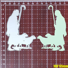 Metal Cutting Dies shepherd jesus 2020 New Crafts Die Mould Stencil For DIY Scrapbooking Paper Cards Embossing Die template 2024 - buy cheap