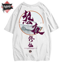 Футболка в стиле хип-хоп, Забавные футболки с принтом «злой пушистый кот», Мужская Уличная Футболка Harajuku, летняя хлопковая футболка с короткими рукавами, футболки 2024 - купить недорого