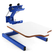 Monochrome Manual Printing Machine NS101-S 1 Color 1 Station Silk Screen Printing Machine T-shirt Printing Machine 2024 - buy cheap