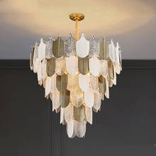 nordic led stone lustre pendente hanging lamp hanging lights commercial lighting chandelier dining room living room 2024 - buy cheap