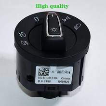 High quality and common Chrome Headlight Switch Control Fit For Golf MK7 5GG 941 431 D 5GG941431D 2024 - buy cheap