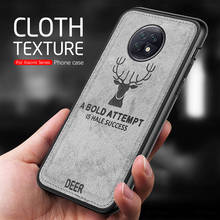 for xiaomi redmi note 9t 9 t J22 6.53" Deer Cloth phone Case for readmi note9t Soft TPU anti-fall proofshock protect Coque Cover 2024 - buy cheap