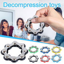 Fidget Toys Bicycle Chain Stress Relief Toys Autism Stress And Anxiety Relief Toys Антистресс Для Рук Antistress Funny Gadgets 2024 - buy cheap