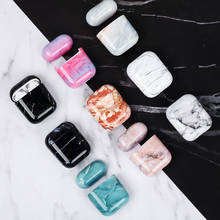 Luxury Case For Airpods 2 Case Marble Earphone Cases For Apple Airpods Wireless Bluetooth Headphone Cover For Air Pods Skin 2024 - buy cheap