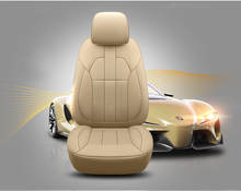 custom cowhide car seat cover for Chevrolet Spark Cruze Captiva Camaro Hyundai Veracruz New Santa Fe Grand Santafe car styling 2024 - buy cheap