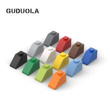 Guduola-bloques de construcción MOC de 1x2 (45 °), 3040 pendiente, bloques de ensamblaje de partículas pequeñas, Juguetes DIY, 60 unids/lote 2024 - compra barato