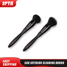 SPTA 18cm Soft Hair Cleaning Brush Car Interior Electrostatic Dust Remove Tools Auto Interior Panel Ultra Soft Hair Brush 2024 - buy cheap