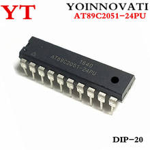 20 piezas AT89C2051-24PU, AT89C2051, MCU, 8 bits, 2KB, FLASH de inmersión, 20. 2024 - compra barato