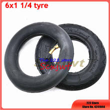 Motorcycle 6x1 1/4 tyre 150MM Scooter Inflation Wheel tire Inner Tube for Electric Scooter 6 inch folding bicycle Pneumatic Tire 2024 - buy cheap