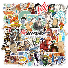 10/30/50 unidades/pacote avatar o último airbender adesivos à prova ddiy água diy skate guitarra telefone portátil legal dos desenhos animados miúdo adesivo brinquedos 2024 - compre barato