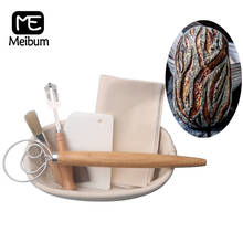 Meibum 6Pcs Set Oval Banneton Brotform Proving Bread Fermentation Rattan Basket Linen Liner Dough Knife Scraper Baking Tools 2024 - buy cheap