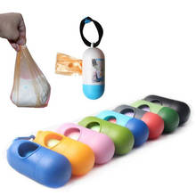Dispensador de bolsas para excrementos de perro y mascota, conjunto de bolsas para excrementos con forma de hueso, productos para necesidades de perro 2024 - compra barato