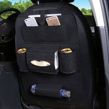 1 шт., автомобильный контейнер для хранения с несколькими карманами на заднем сиденье автомобиля, сумка-Органайзер, держатель, аксессуар, подвесная коробка 2024 - купить недорого