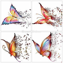 EverShine Diamond Painting Kits Full Square Butterfly Cross Stitch Diamond Art Embroidery Mosaic Bead Picture Kits Home Decor 2024 - buy cheap