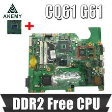 Материнская плата Akemy DA00P6MB6D0 517837-001 для ноутбука HP Compaq Presario CQ61 G61, материнская плата DDR2 GeForce G103M, бесплатный ЦП 2024 - купить недорого