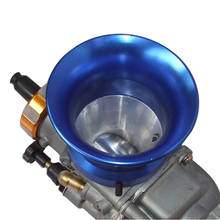 Cone de carburador universal para motocicleta, copo de reequipamento, copo de liga de alumínio, interface de filtro de ar, copo de vento, 50mm, 1 peça 2024 - compre barato