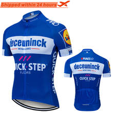 2021 Quick Step Deceuninck Cycling Jersey Summer Breathable Short Sleeves Bicycle Clothes Cycling Clothing Shirt Mountain Bike 2024 - buy cheap