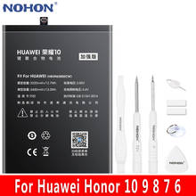 NOHON HB396285ECW HB386280ECW батарея для Huawei P9 P10 G9 8 9 Lite Honor 10 9 8 7 6 P10 P20 4X 5C 7C 7A литий-полимерные аккумуляторы 2024 - купить недорого