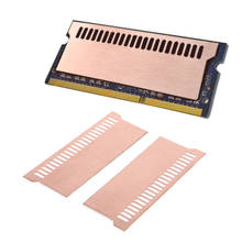 De portátil para Gaming de cobre puro para ordenador portátil, Enfriador de calor con capacidad de refrigeración de 0,5mm, disipador de calor C26, 2 uds. 2024 - compra barato